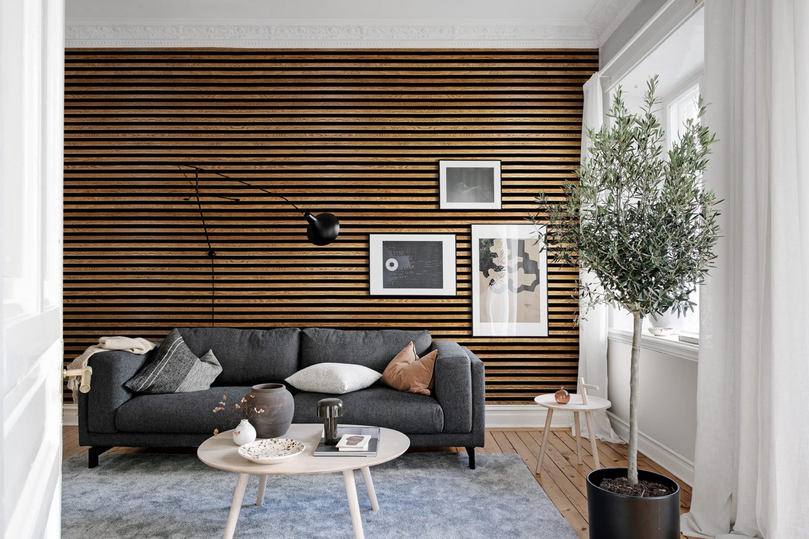 Rib Wood Horizontal, Rebel Walls 2