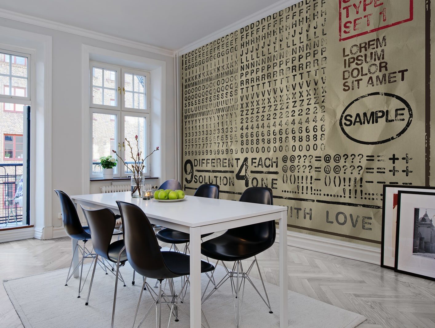Rubber Stamp, wide, Rebel Walls 2