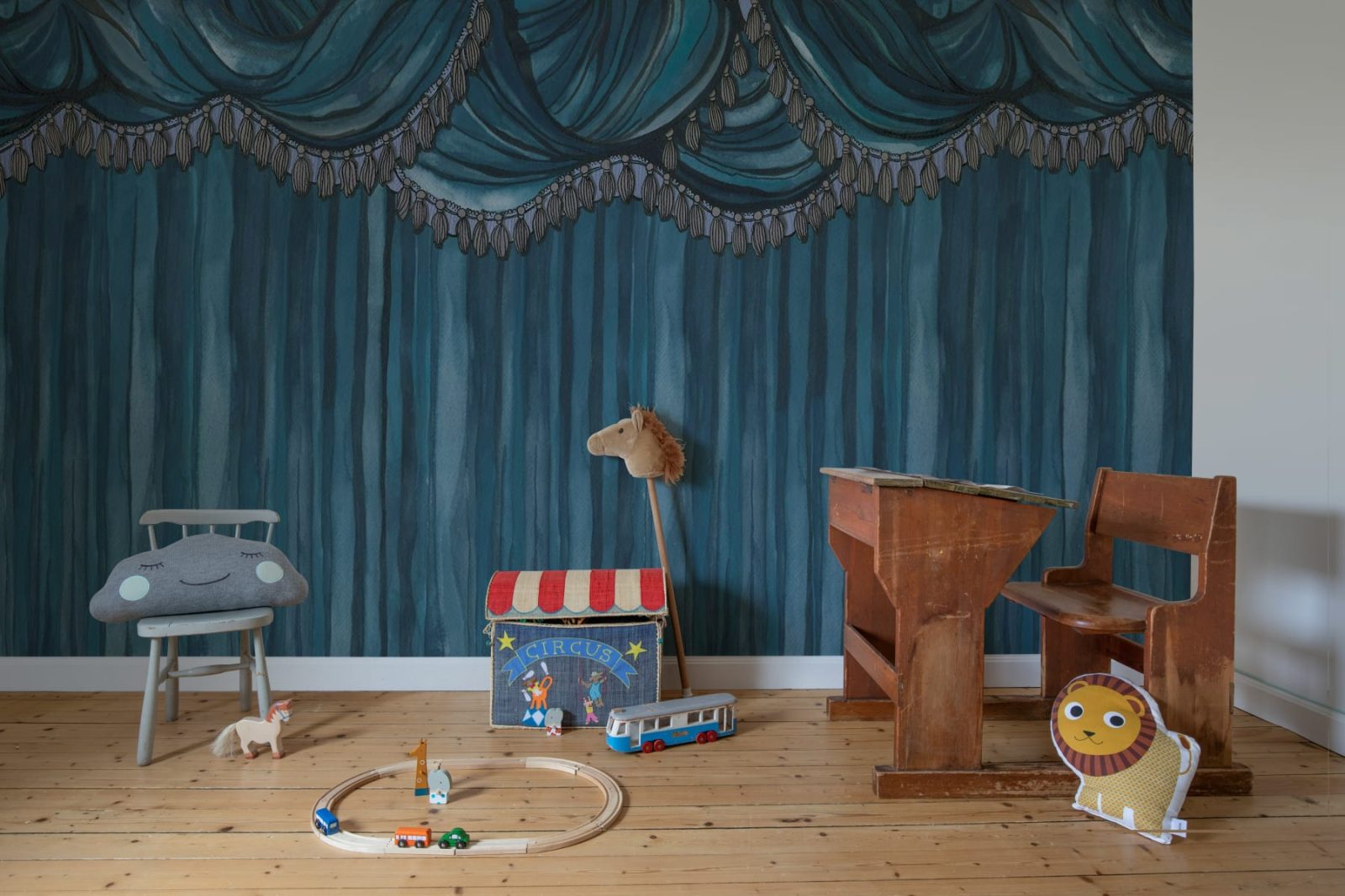 Behind the Curtains, Blue, Rebel Walls 2