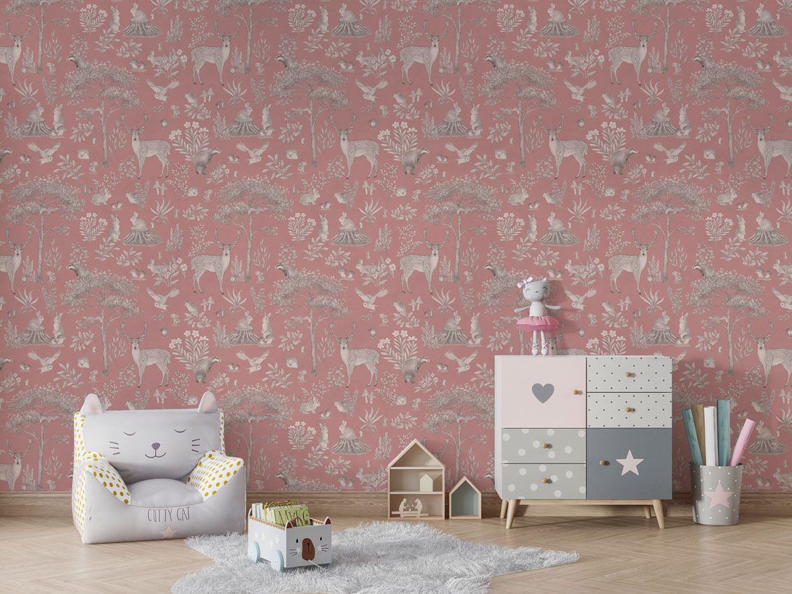 Fantastic Forest - Vintage Pink, Kikki Belle 4