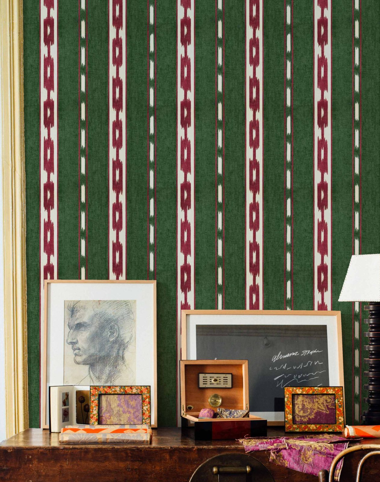 Kente, Green, Coordonne 5mp / rola 2