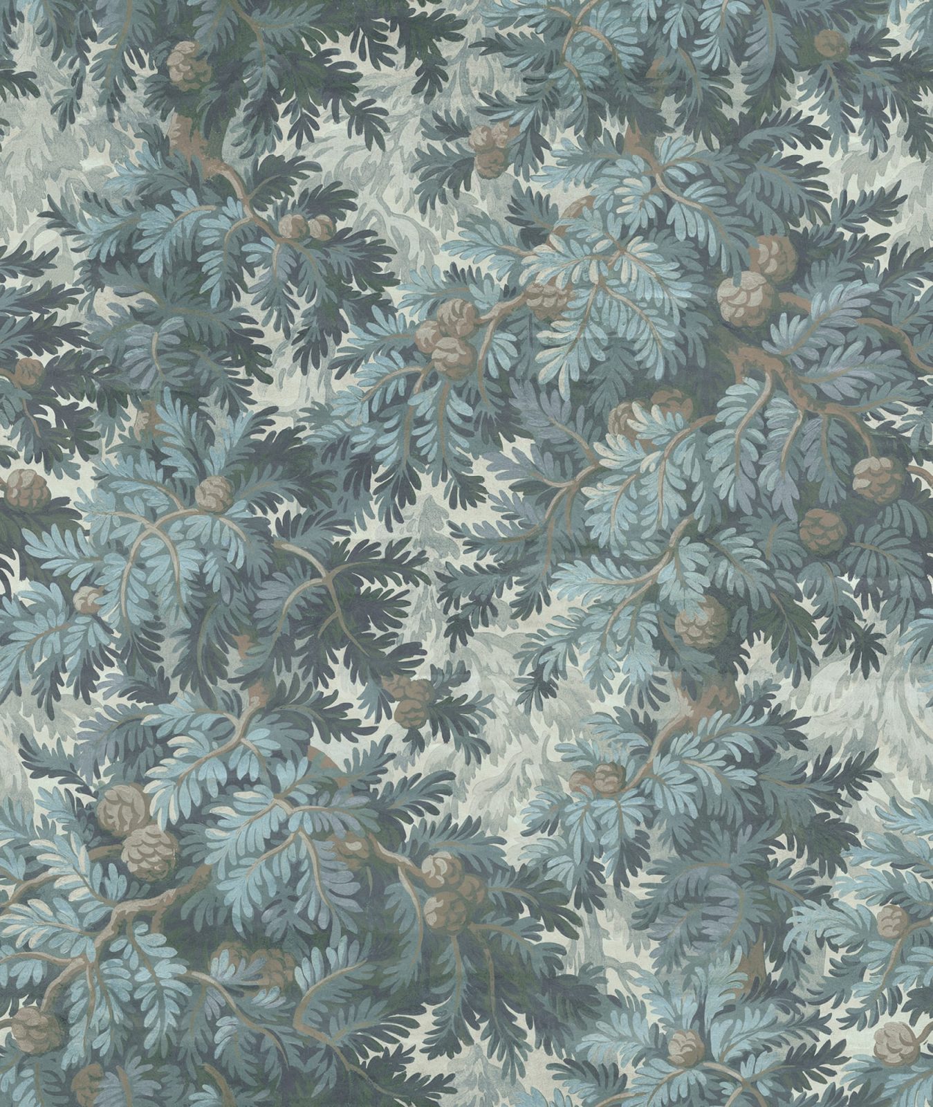 Spruce Forest, Blue, Rebel Walls