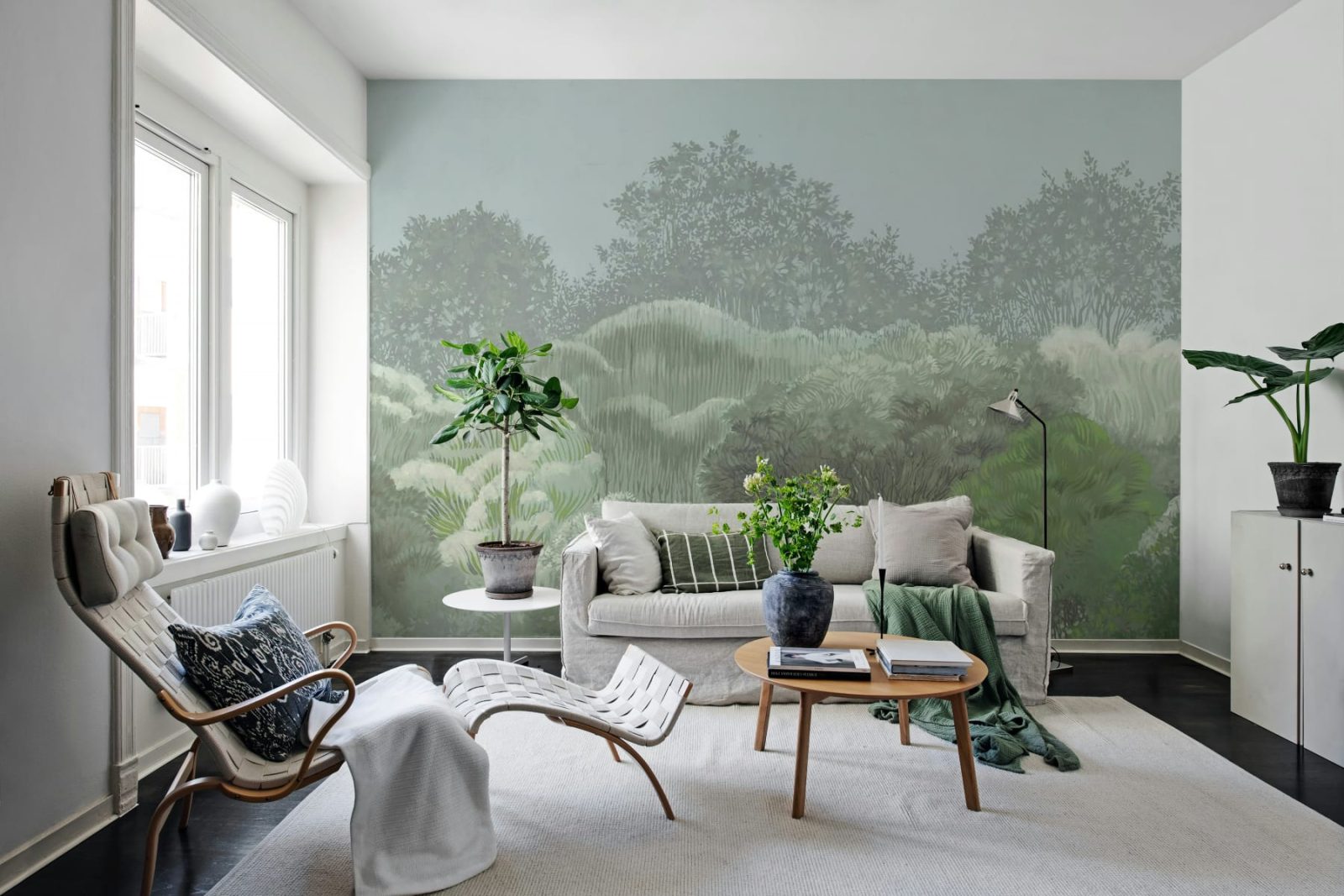 Leafy Forest, Summer, Rebel Walls 3