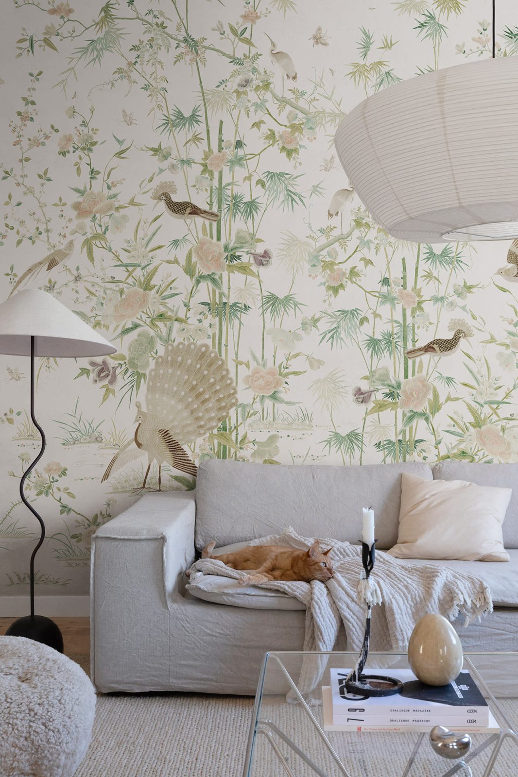 Chinoiserie Garden, Light Green, Sandberg 2