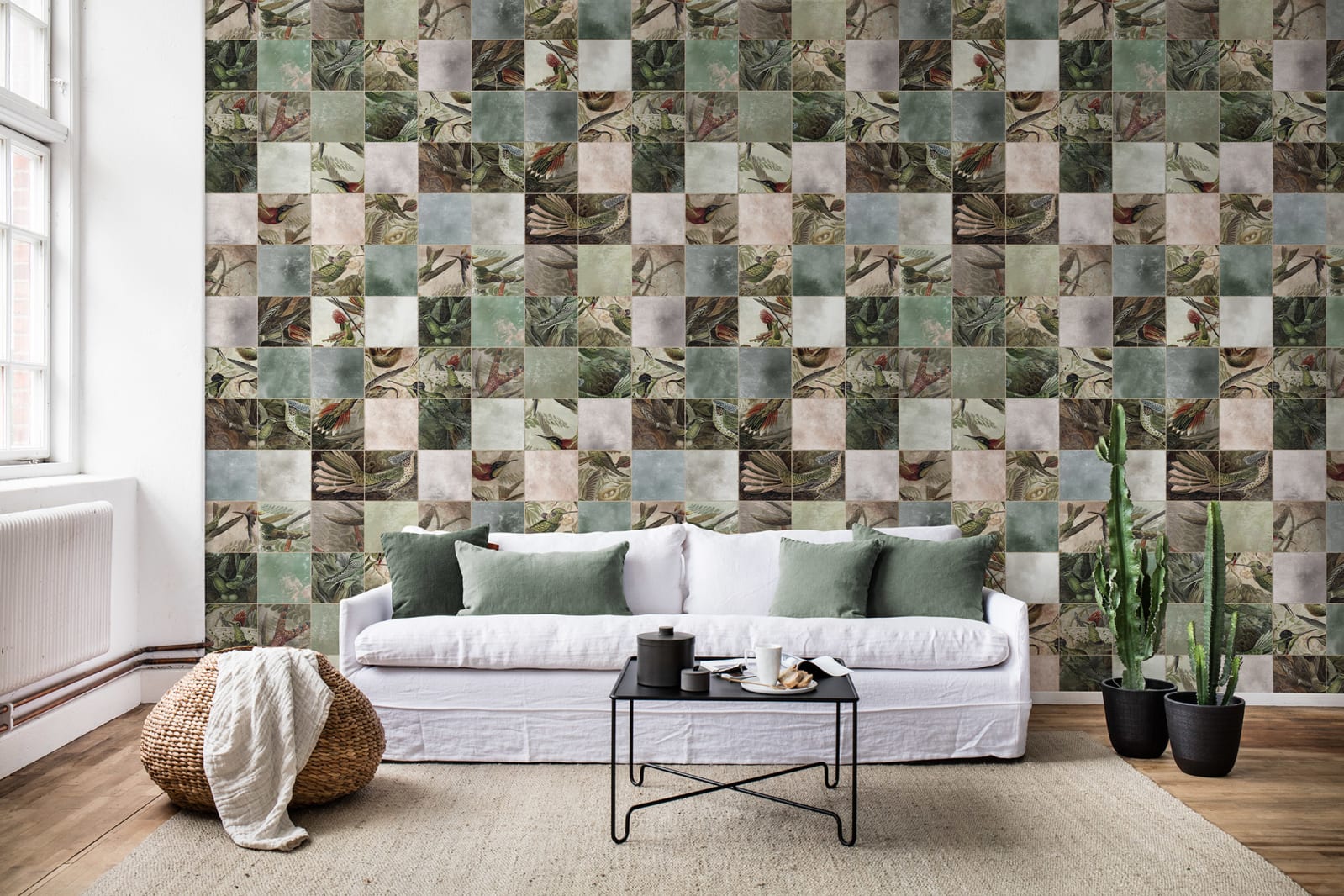 Birds of Paradise, Tiles, Rebel Walls 3