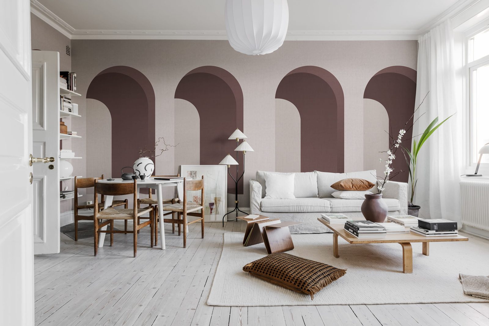 Arch, Pink, Rebel Walls 2