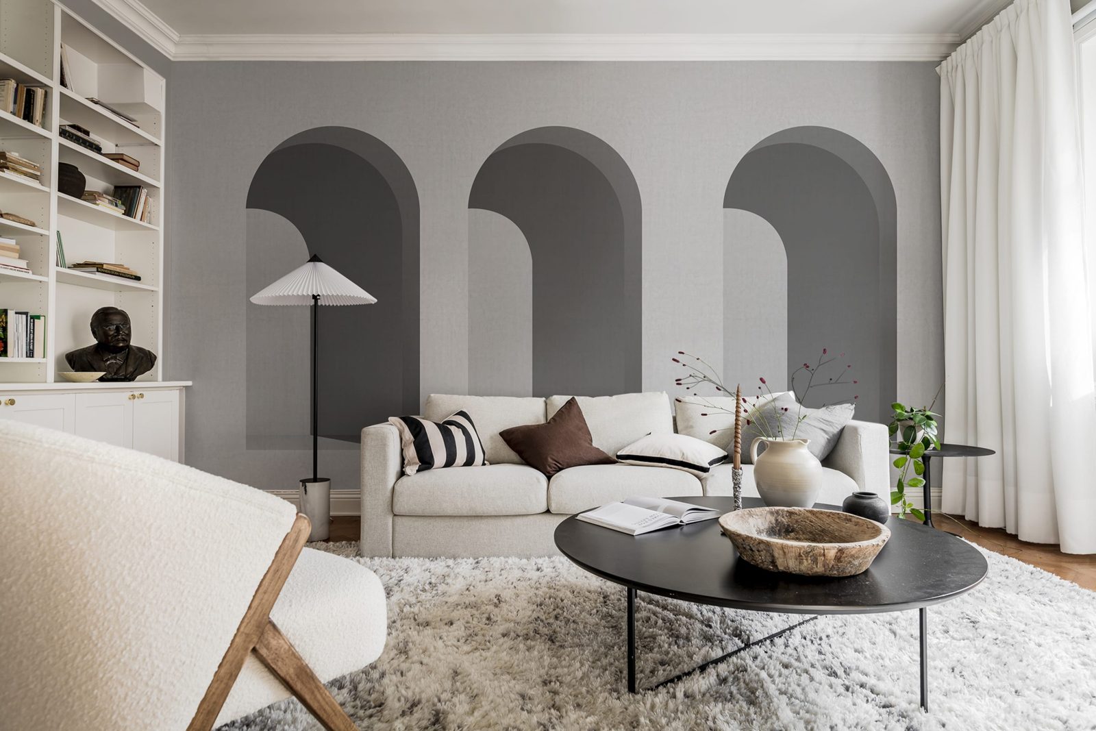 Arch, Grey, Rebel Walls 2
