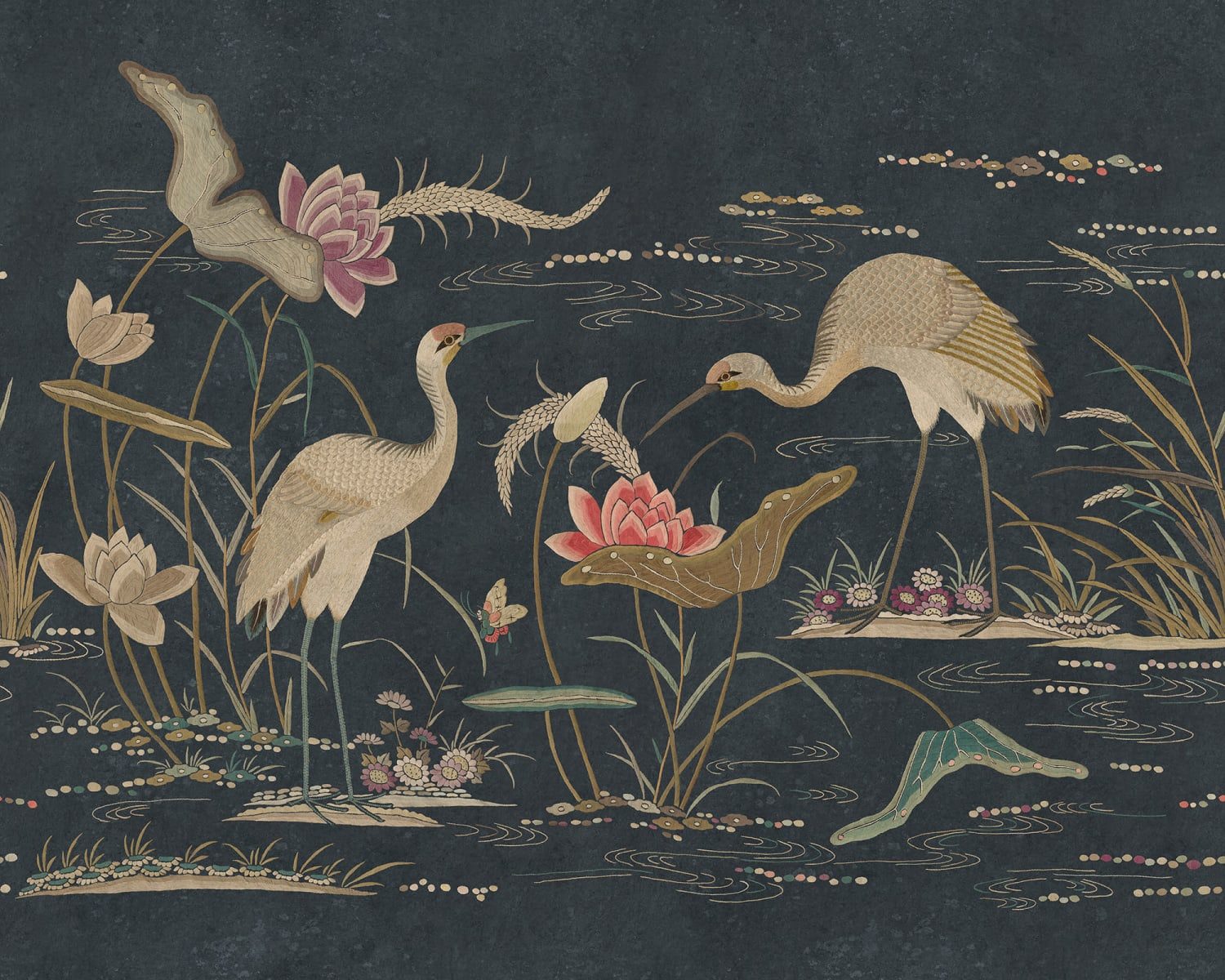 Seabirds, Dark Blue, Sandberg