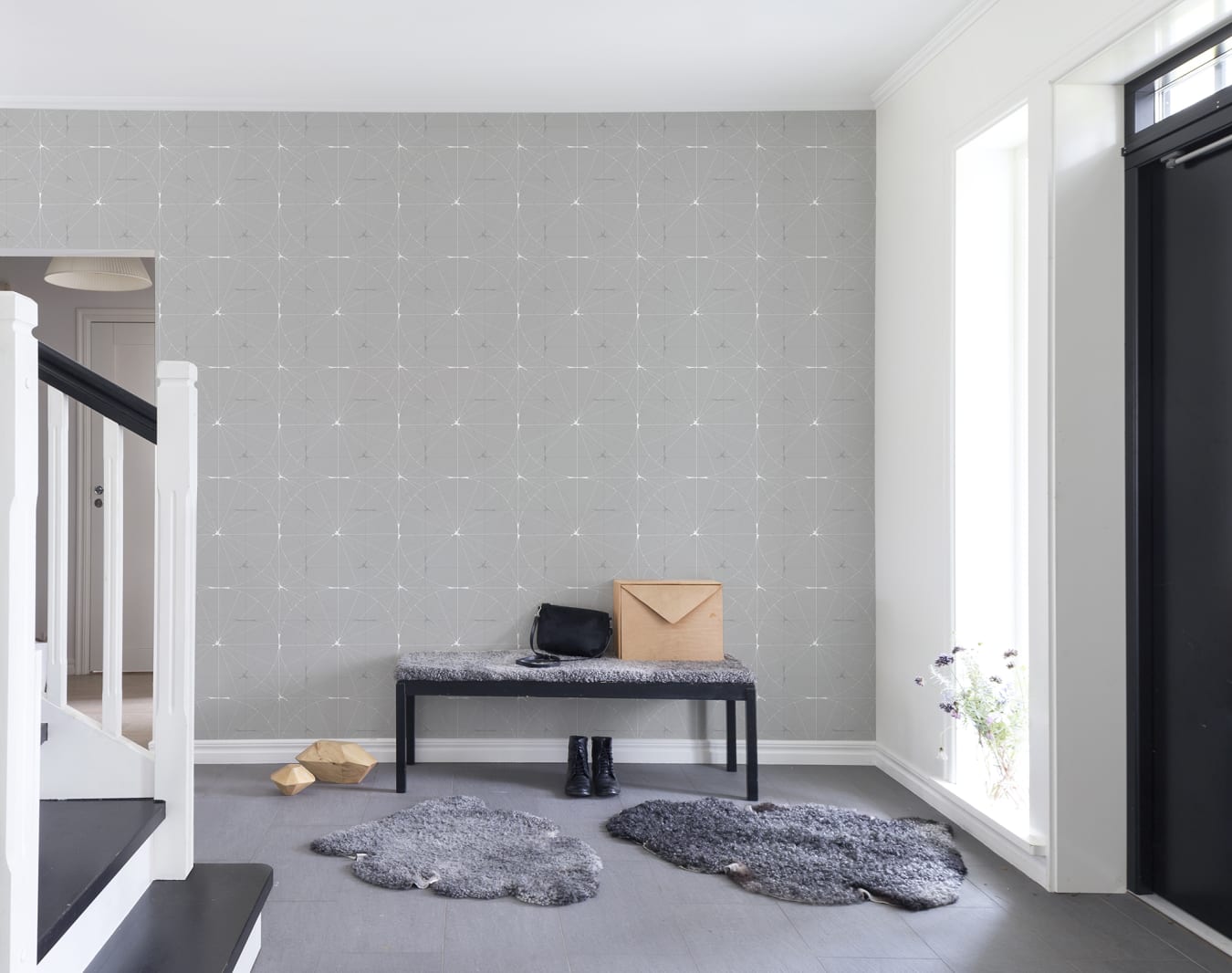 Perfect Fit, Soft Grey, repetitiv, Rebel Walls 3