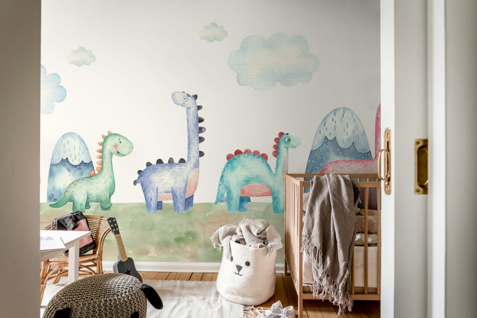 Dinosaur Stroll, Multi, Rebel Walls 3
