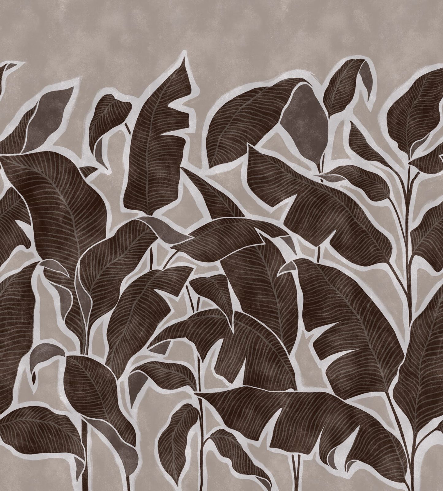 Tropical Breeze, Brown, Rebel Walls