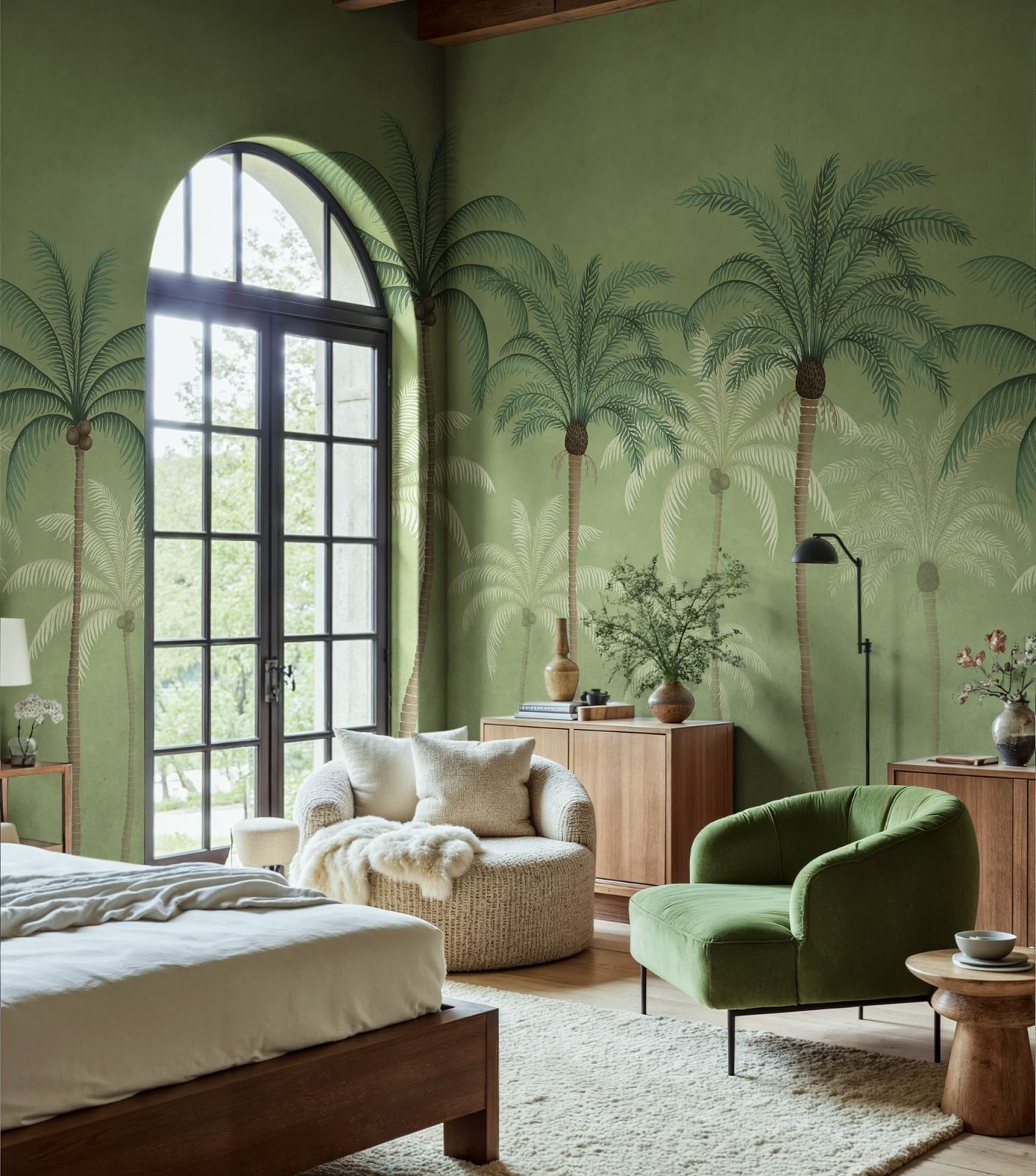 Palm Parade, Green, Rebel Walls 3