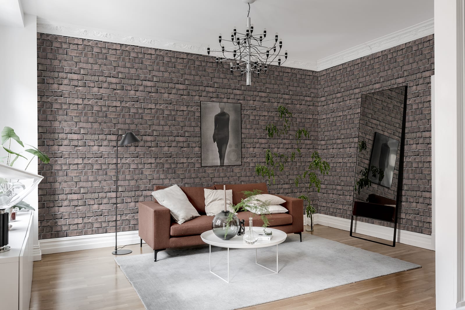 personalizabil Bricks, Clay, Rebel Walls, 5 mp / rola 2