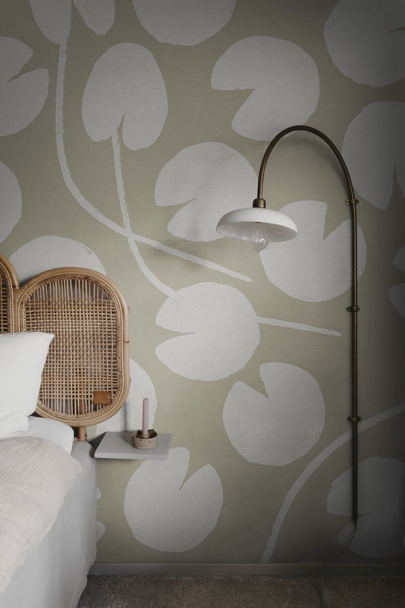 Water Lilies, Beige, Rebel Walls 3