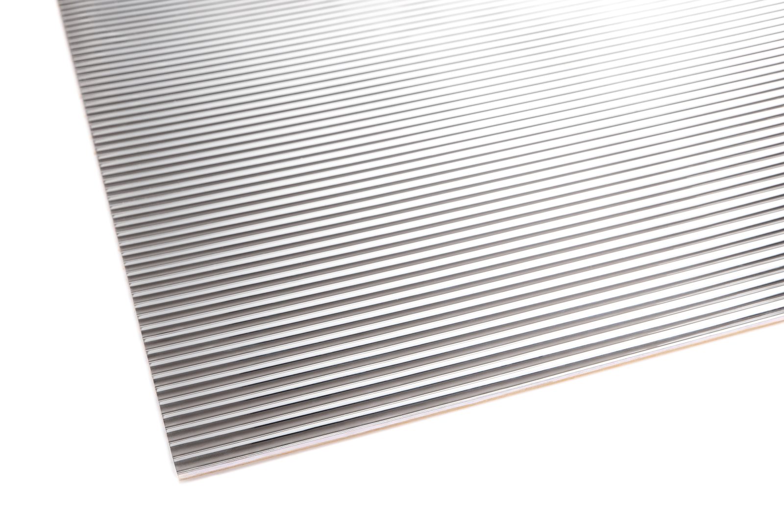 Panou decorativ flexibil metalizat JP-18, Mirrored Silver, 280 x 120 x 0.9 cm, JP Decor