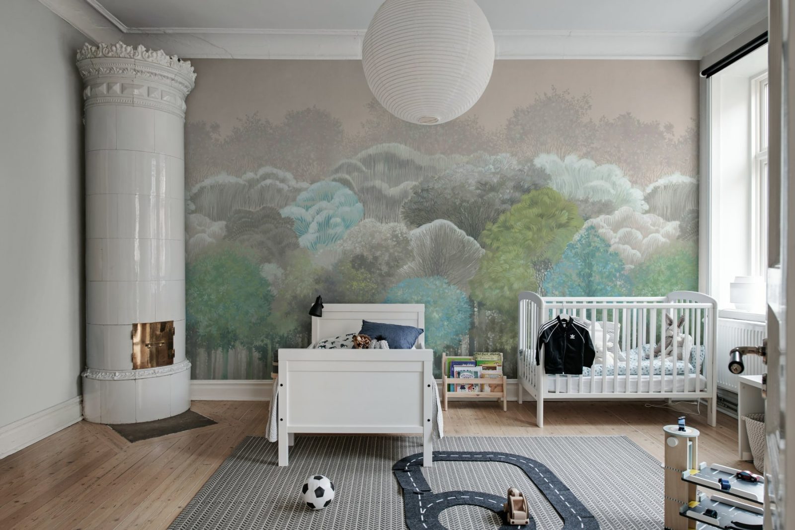 Leafy Forest, Dawn, Rebel Walls 3