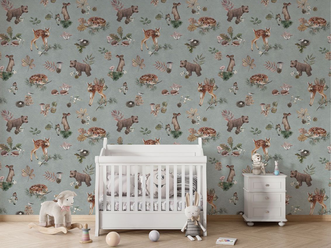 Forest Gathering - Blue, Kikki Belle 4