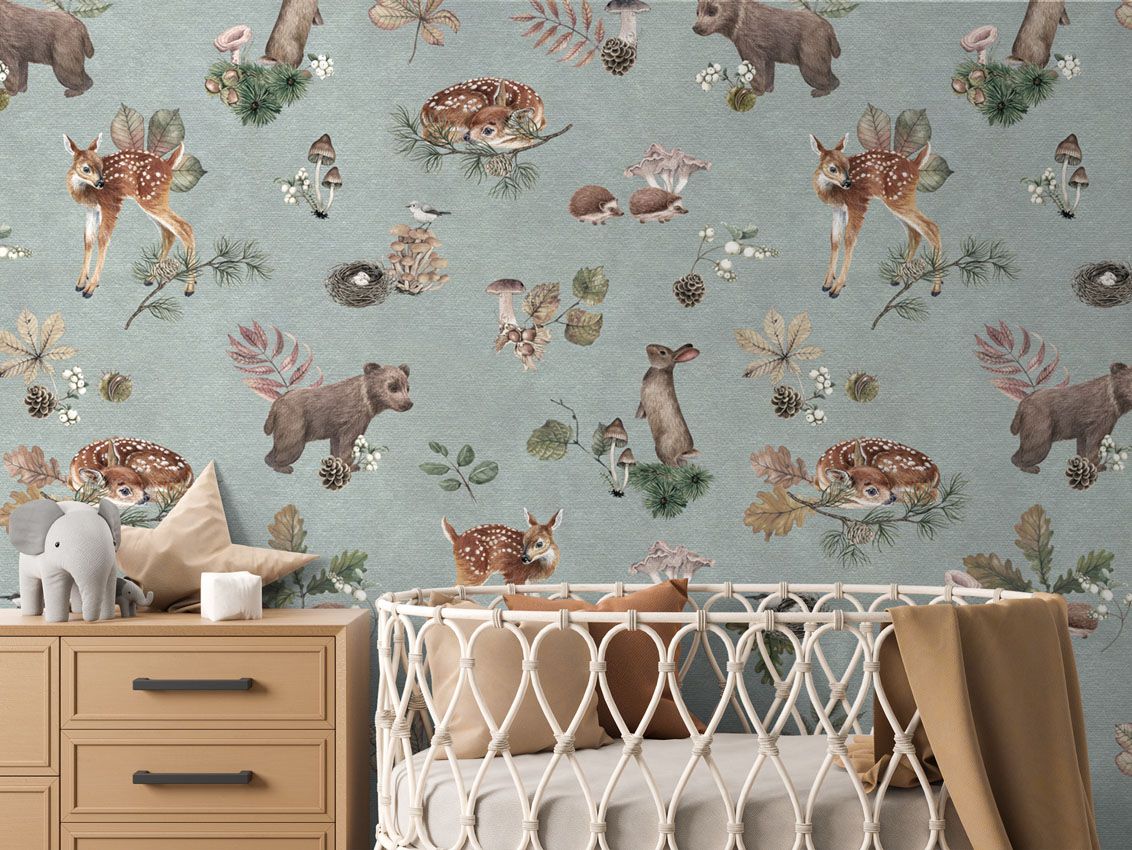Forest Gathering - Blue, Kikki Belle 5