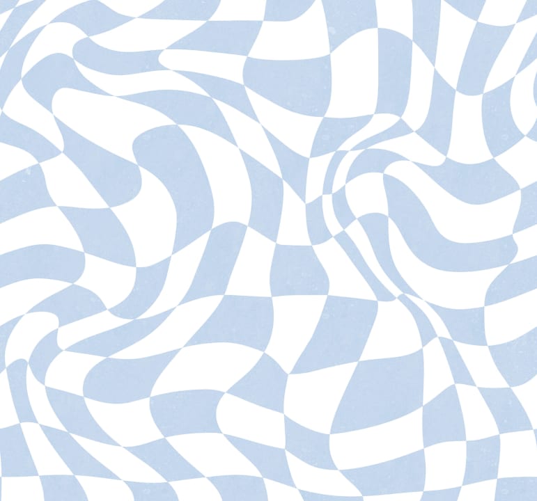 Psychedelic Chess, Blue, Rebel Walls