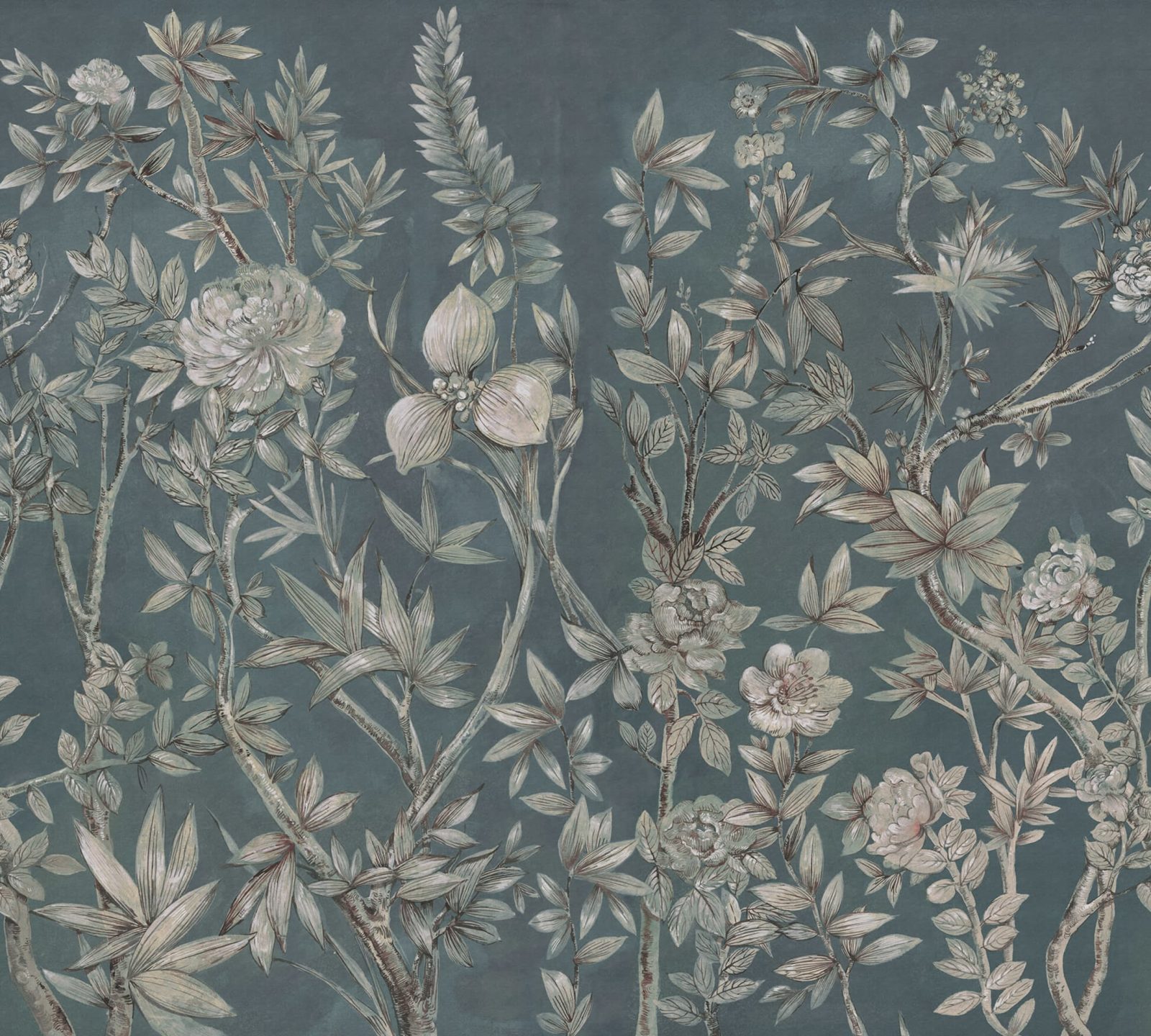 Silk Floral, Petrol, Rebel Walls