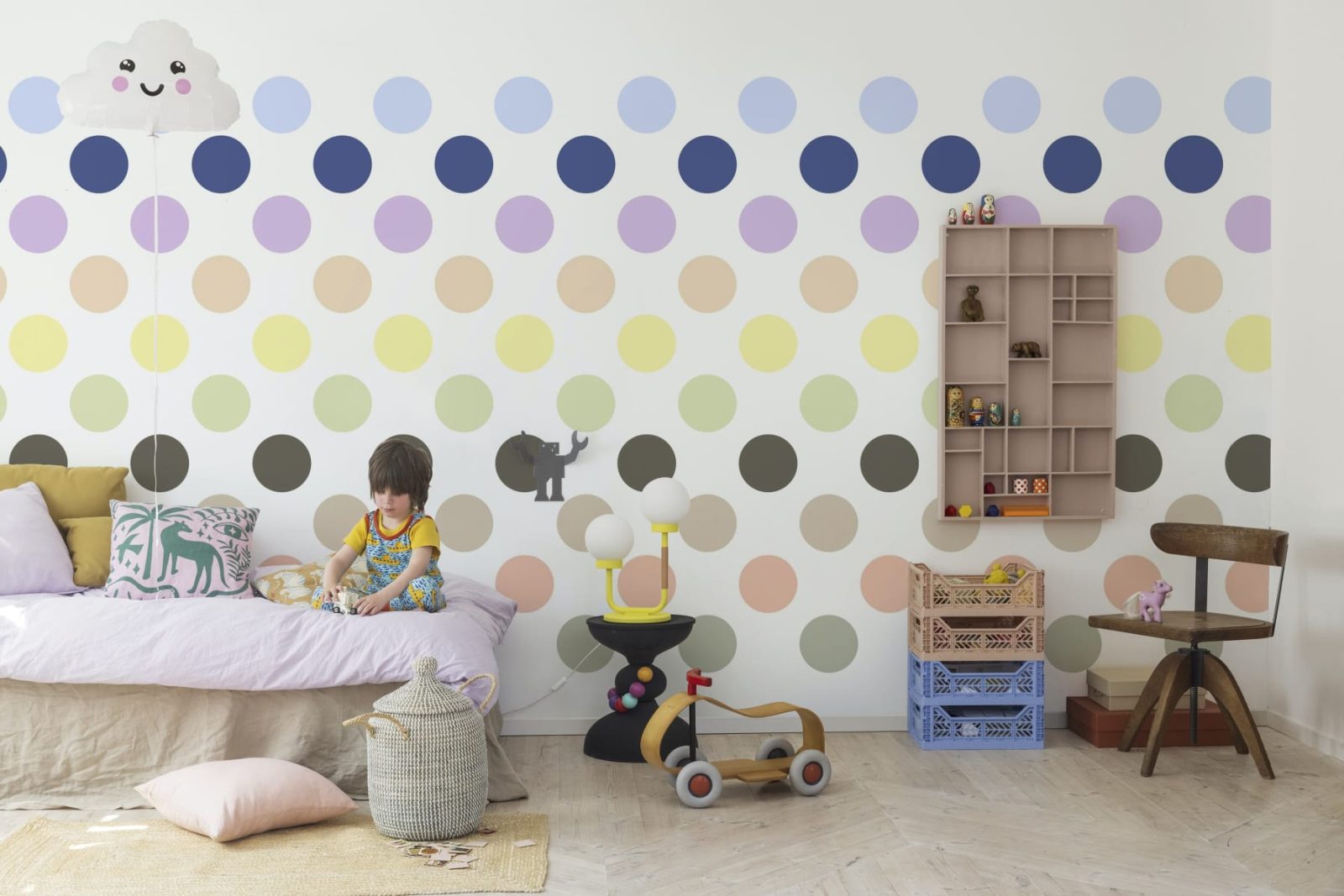 Big Dots, Pastel, Rebel Walls 4
