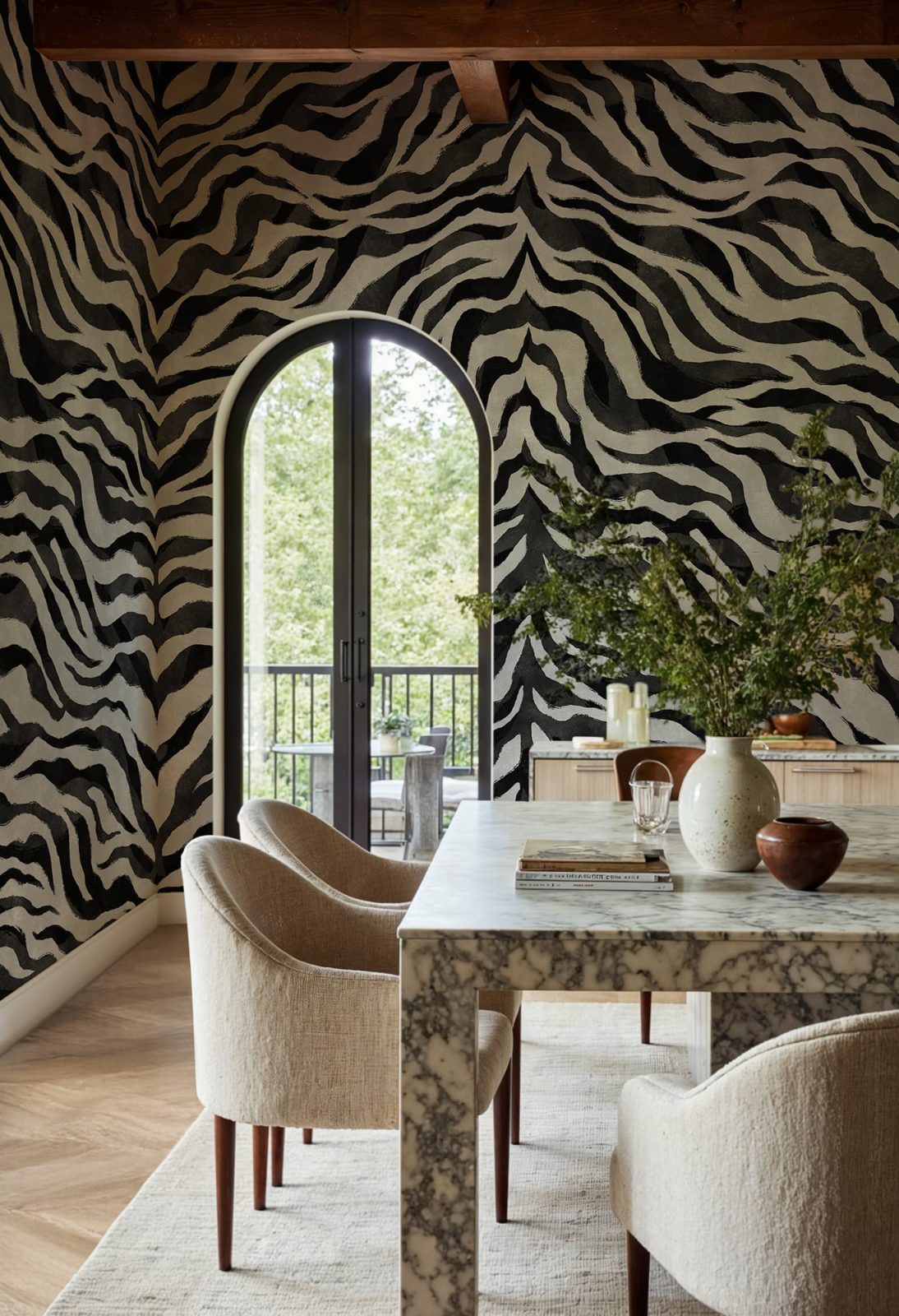 Animal Luxe, Black & White, Rebel Walls 3