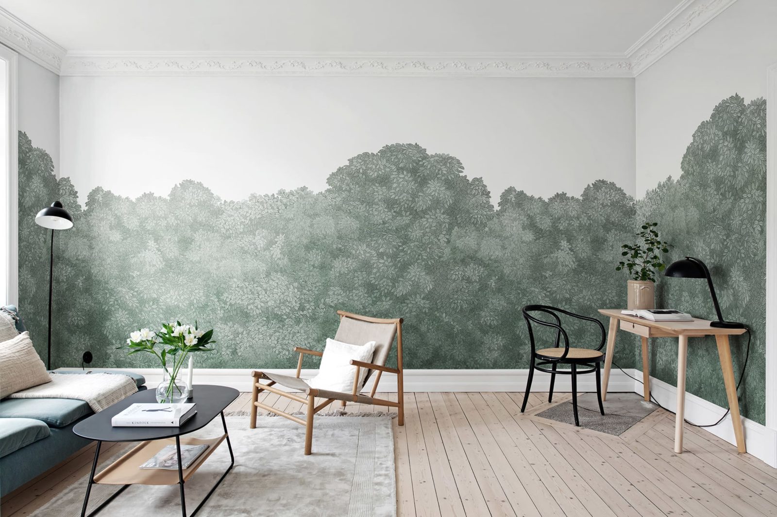 Belle Buisson, Turquoise, Rebel Walls 2
