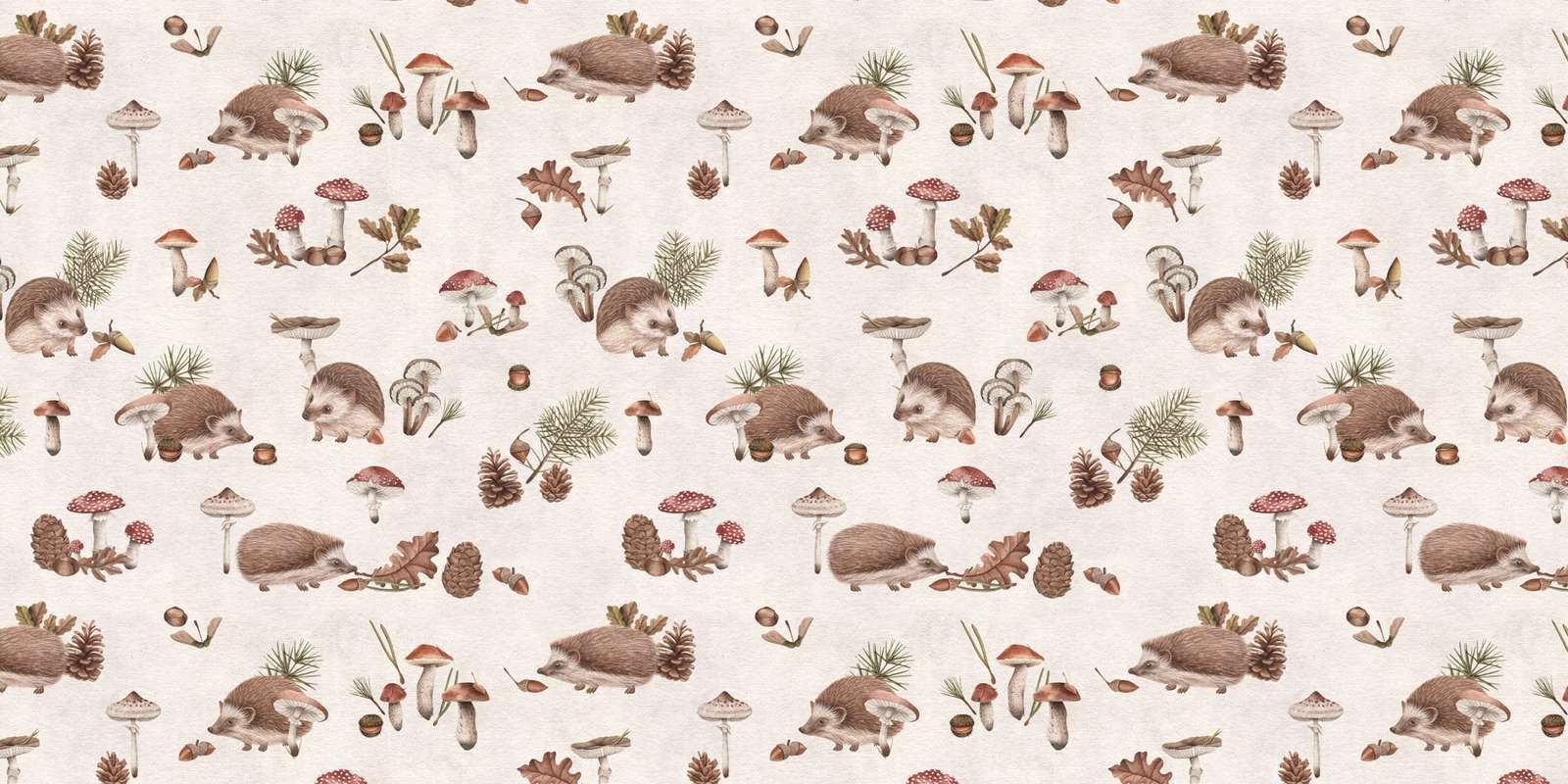 Happy Hedgehog - White, Kikki Belle