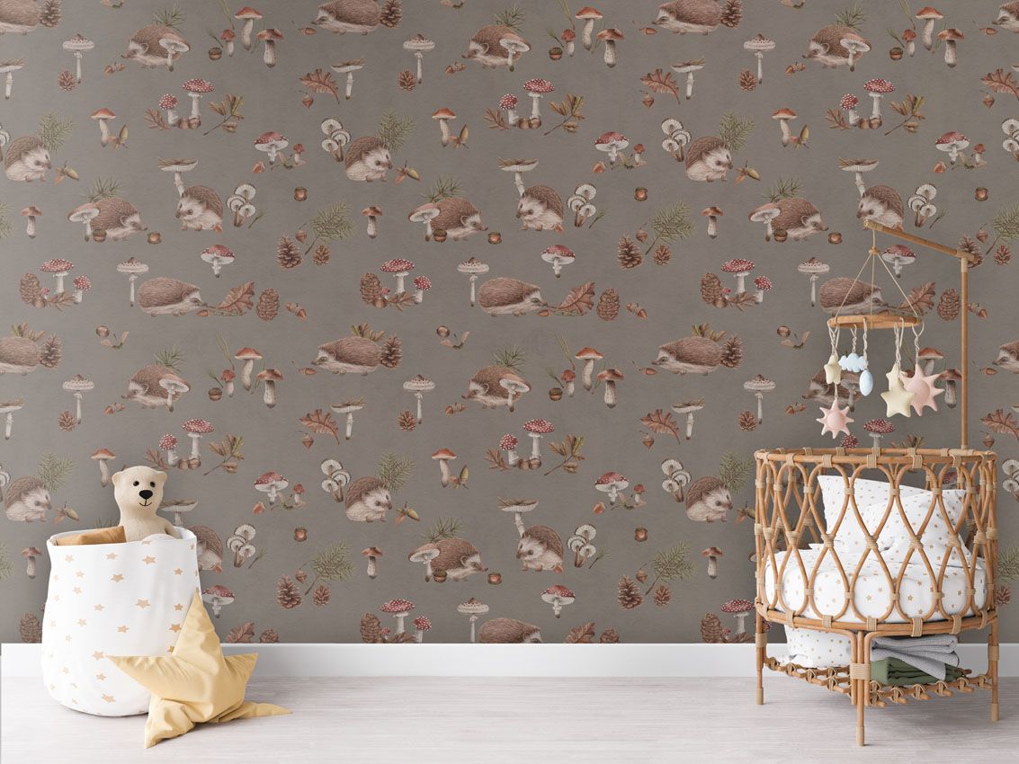 Happy Hedgehog - Brown, Kikki Belle 4