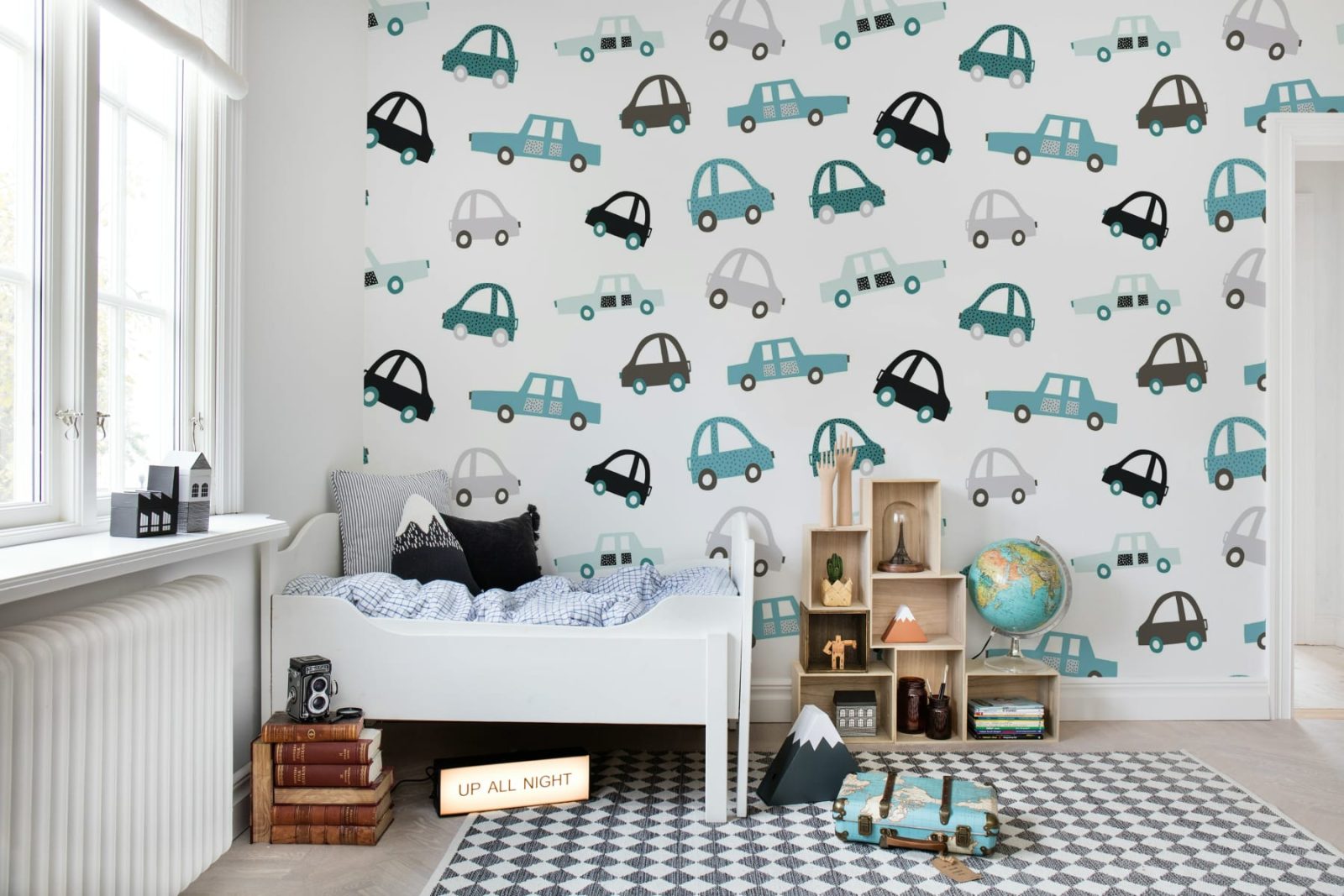 Cars, Blue, Rebel Walls 2