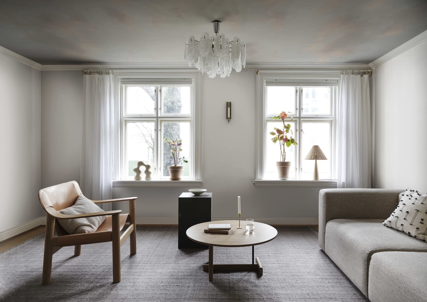Moln Ceiling, Misty Blue, Sandberg 3