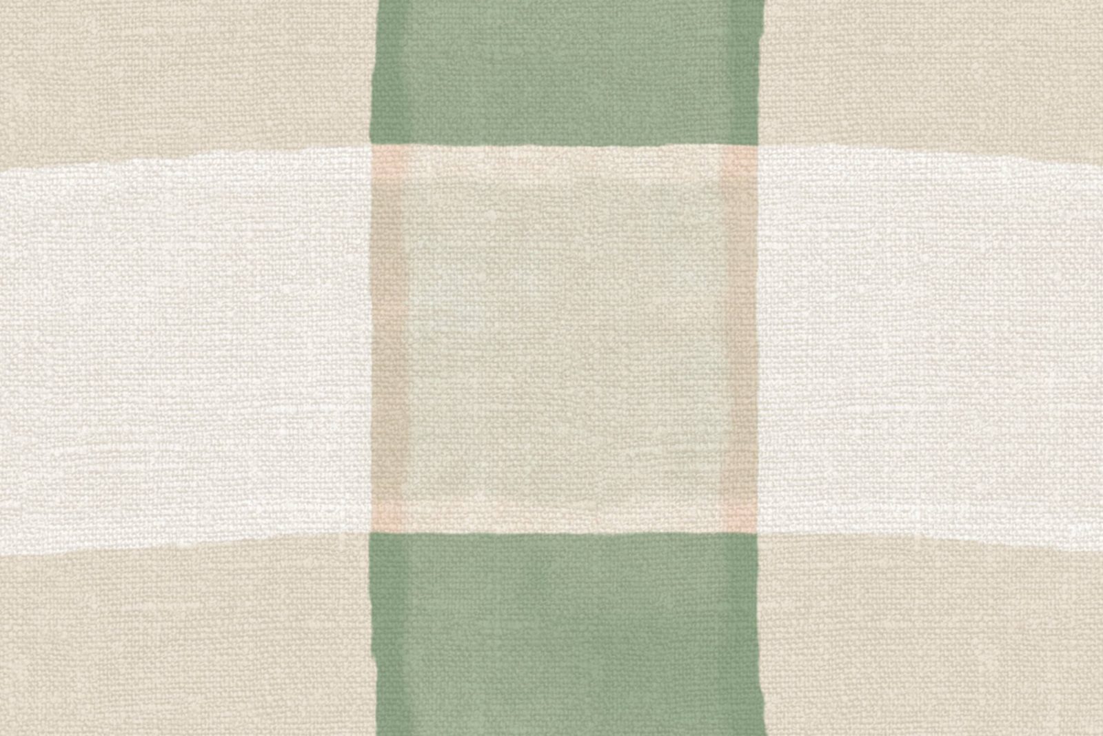Gingham, Light Green, Rebel Walls 4