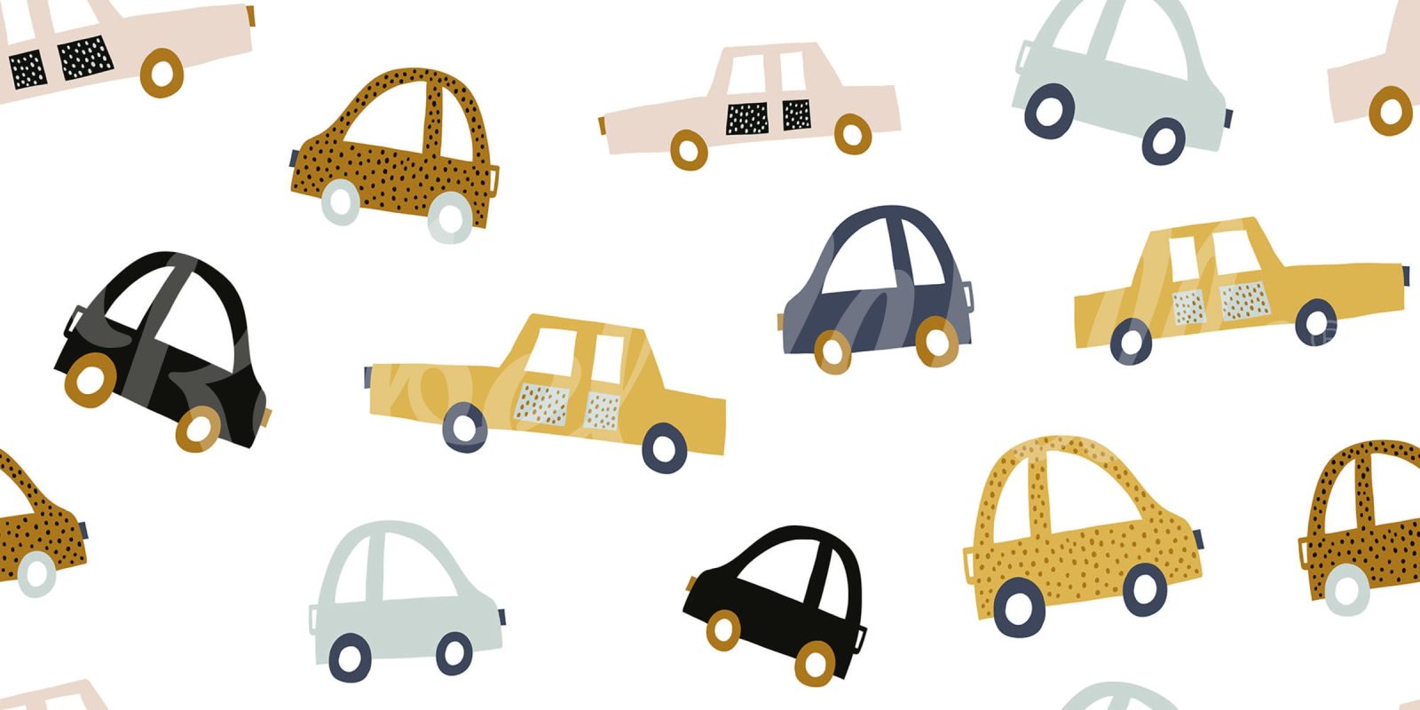 Cars, Pastel, Rebel Walls