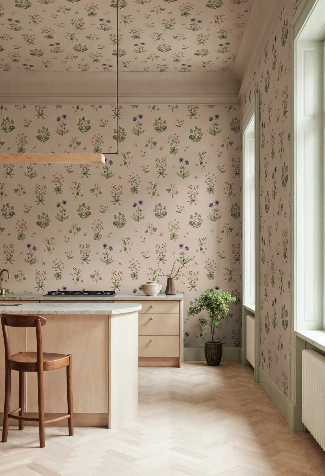 Timeless Flora, Pink, Rebel Walls 2