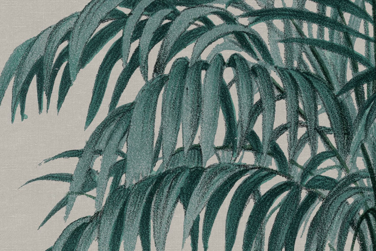 Palm Stripes, Blue, Rebel Walls 4