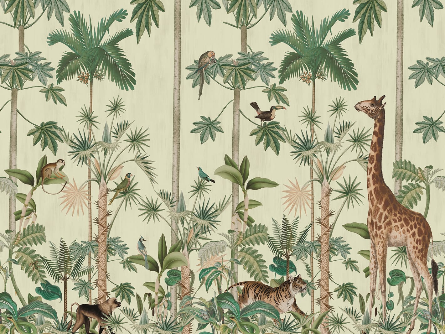 Giraffe's Stroll, Sunny, Rebel Walls