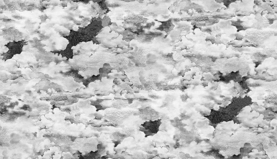 Chubby Clouds, Graphite, Rebel Walls
