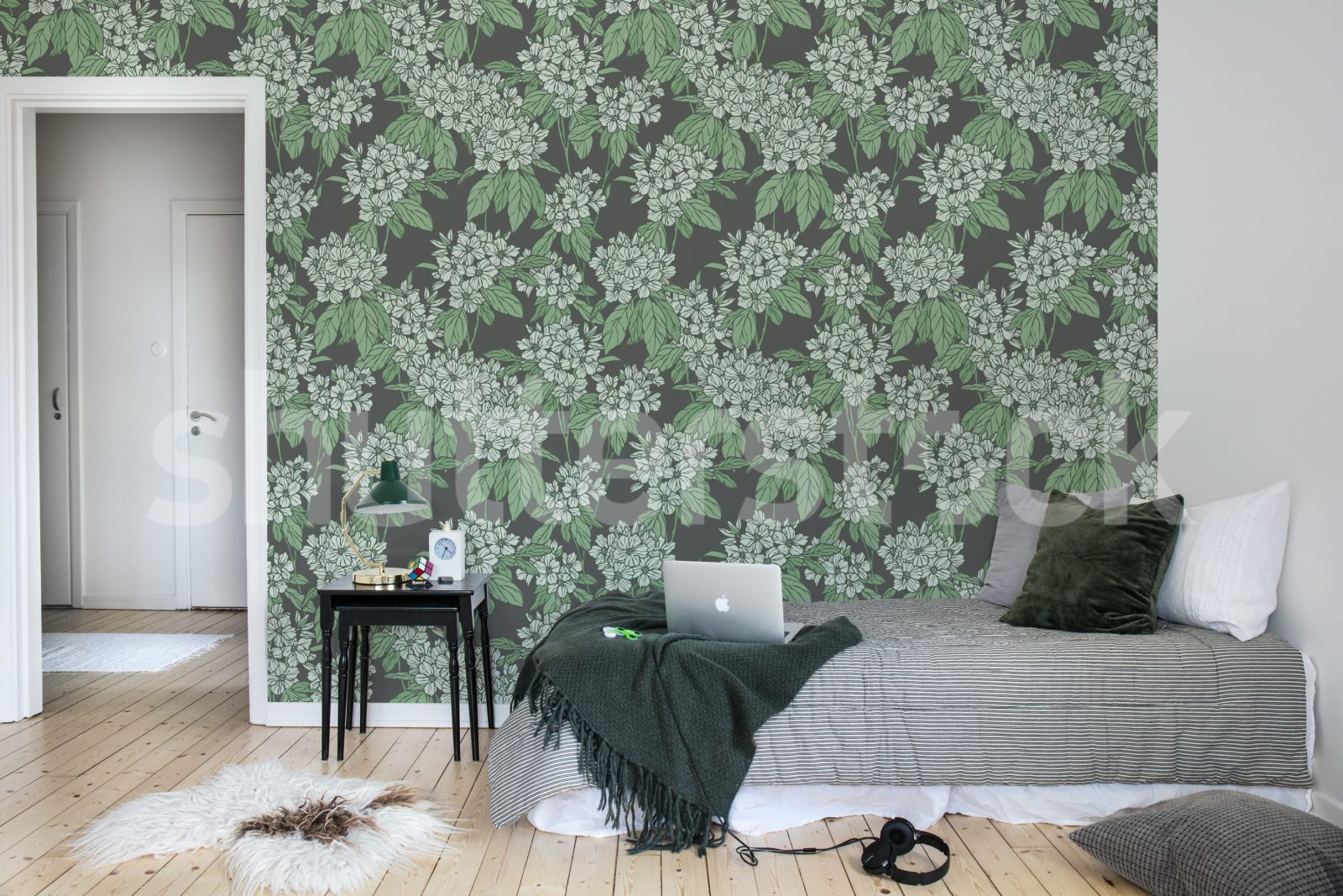 Jasmine Veil, Green, Rebel Walls 3