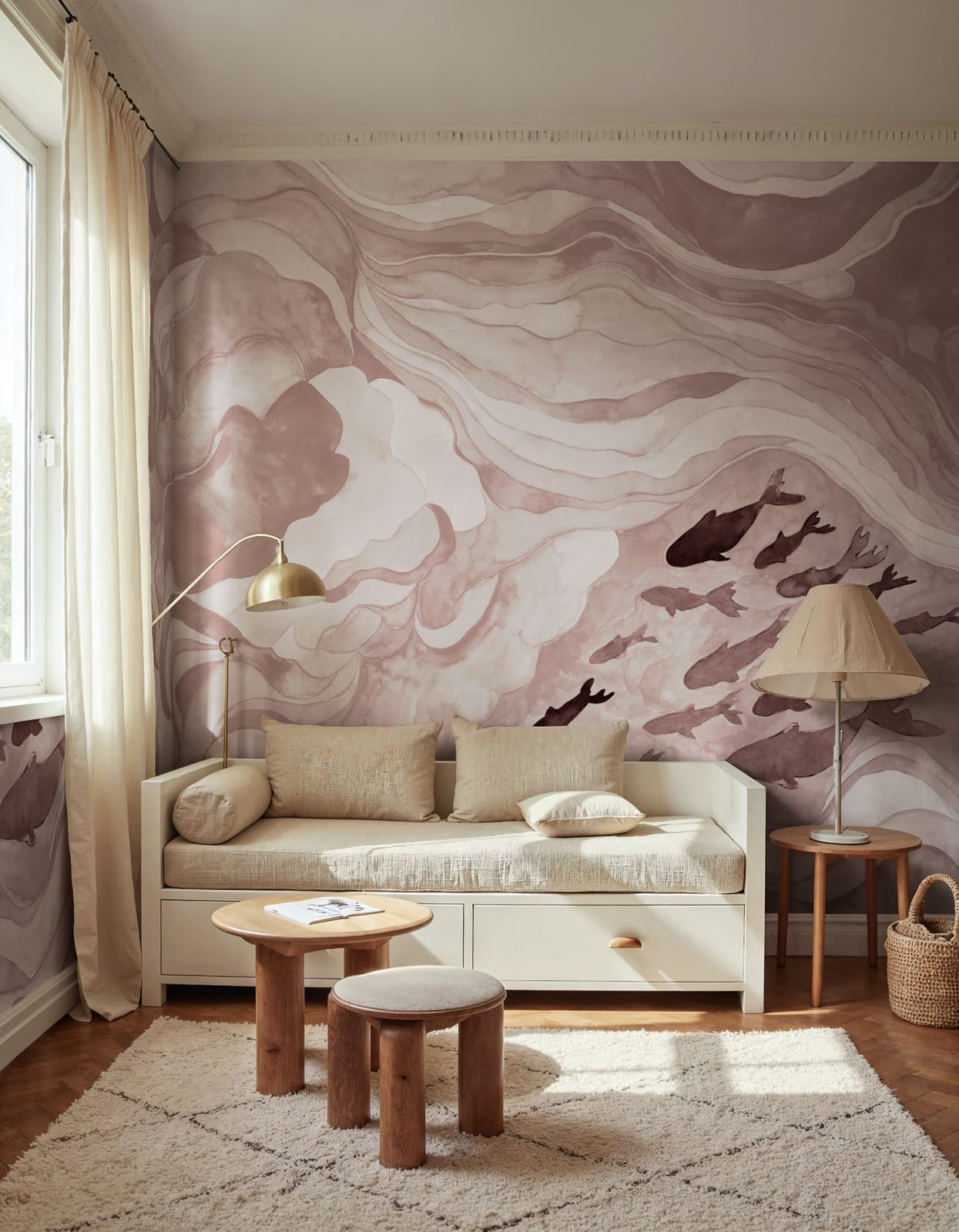 Silent Stream, Pink, Rebel Walls 2