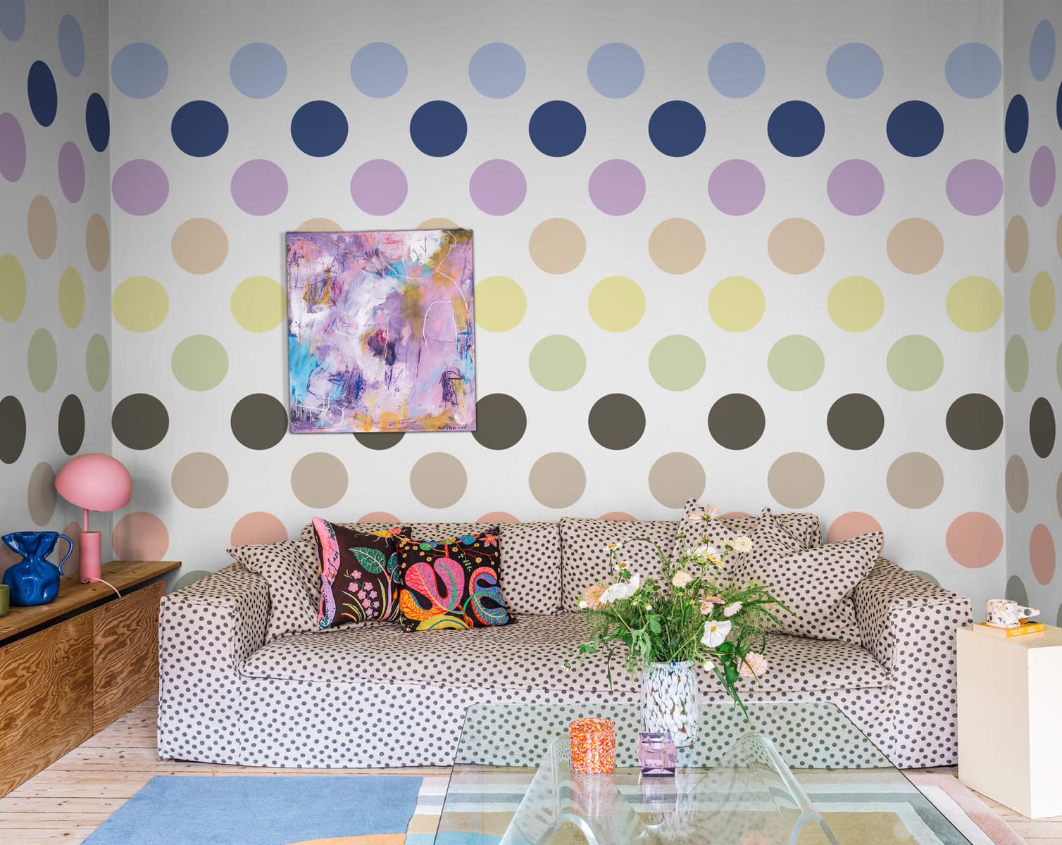 Big Dots, Pastel, Rebel Walls 2