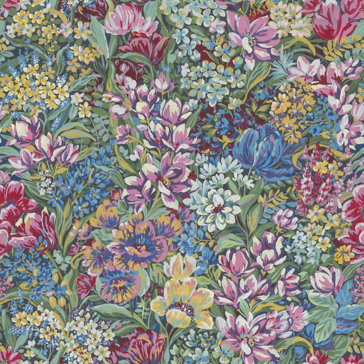 Floral Garden, Summer, Rebel Walls