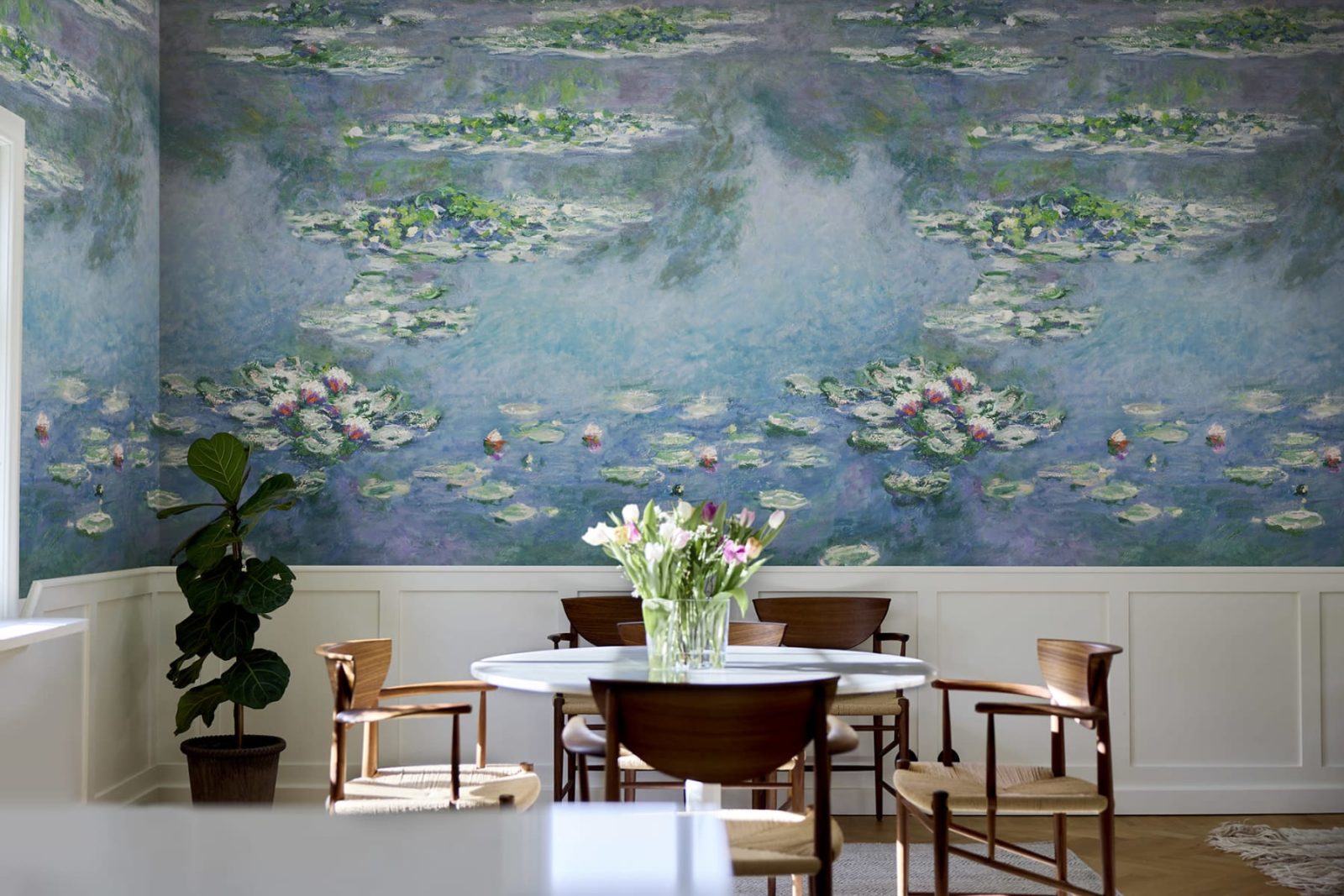 Water Lilies by Claude Monet, Rebel Walls 3