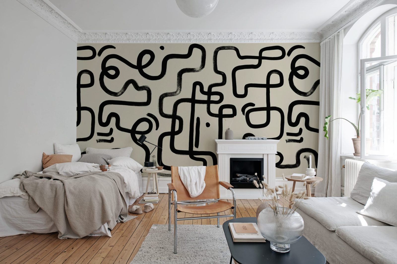Artzy Path, Beige, Rebel Walls 2