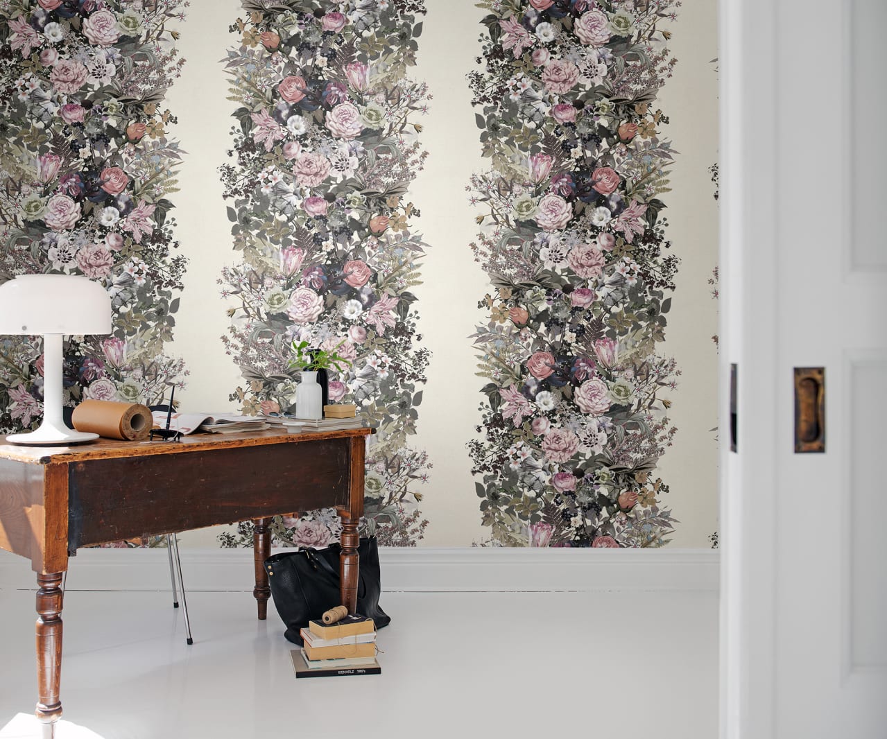 Flowerbed, Vintage, Rebel Walls 5