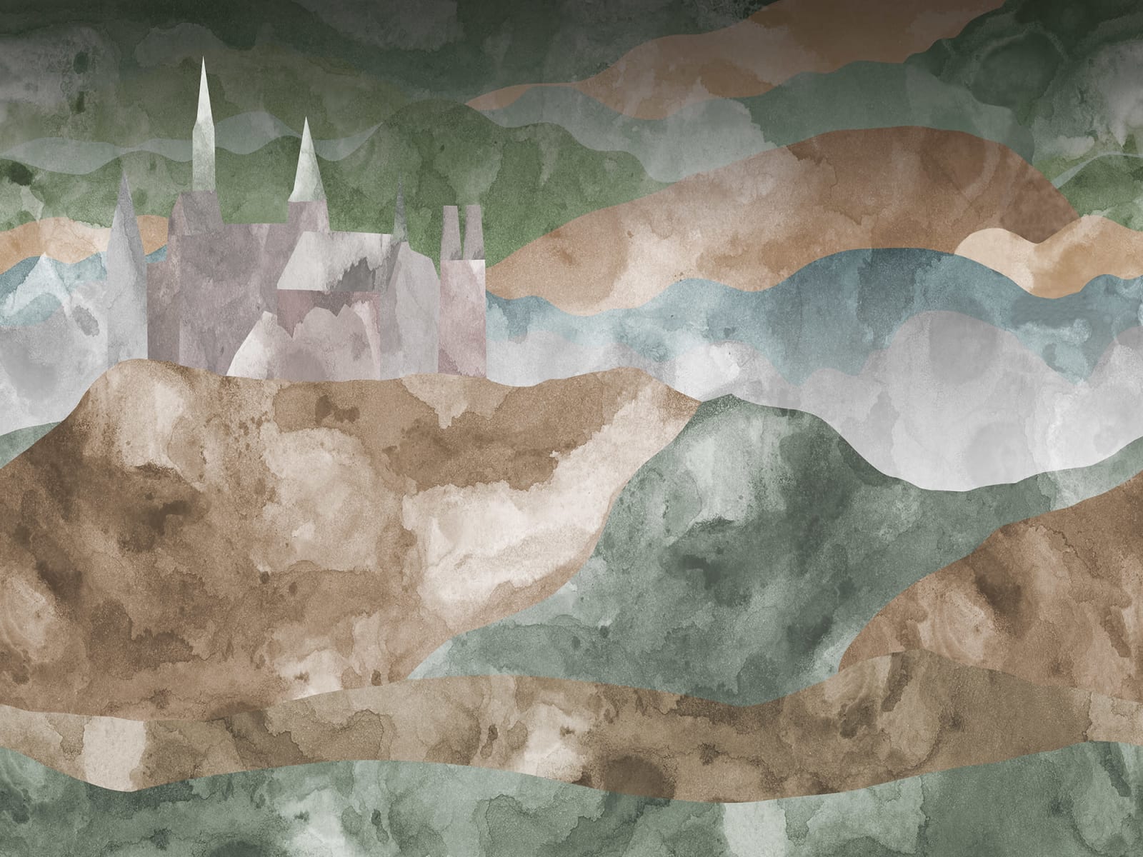Cliff Castle, Pastel, Rebel Walls