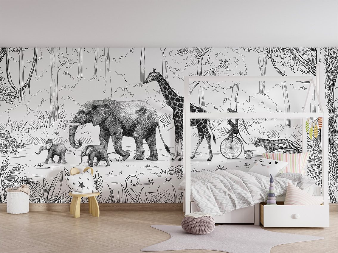 Animal Parade - Black and White, Kikki Belle 3