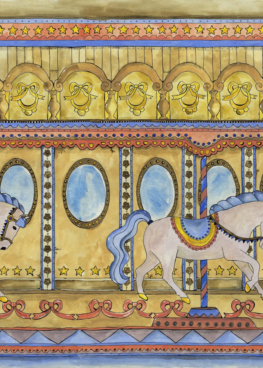 Merry Go Around, Yellow, Rebel Walls