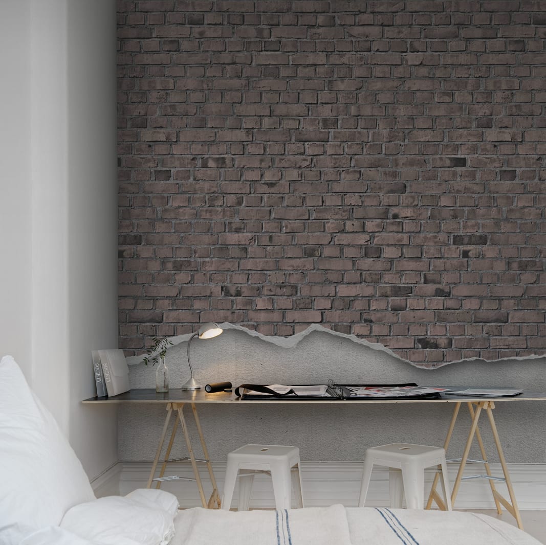 Well-Worn Brick Wall, Old Style, Rebel Walls 2