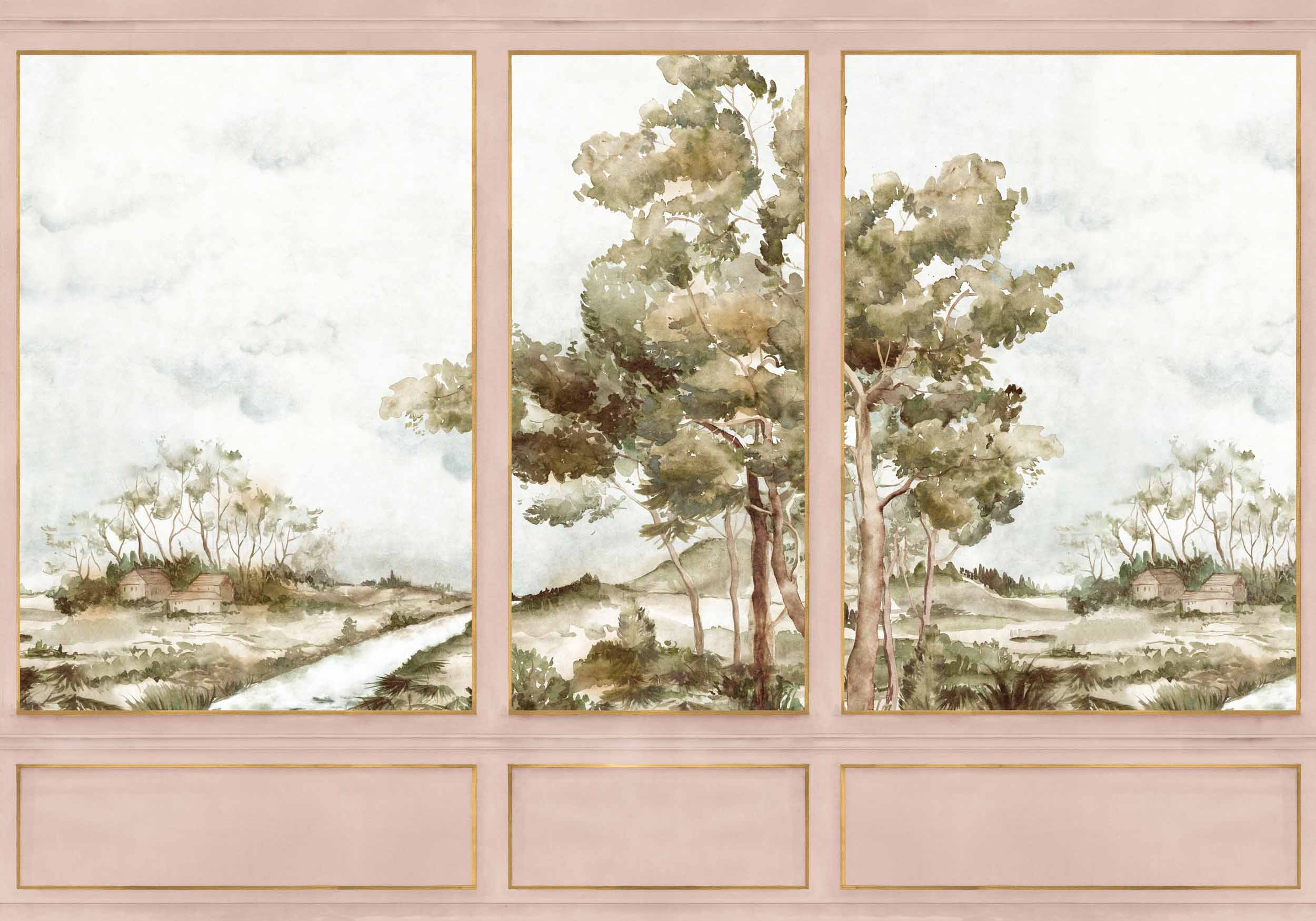 Damaskus View, Peach, Coordonne