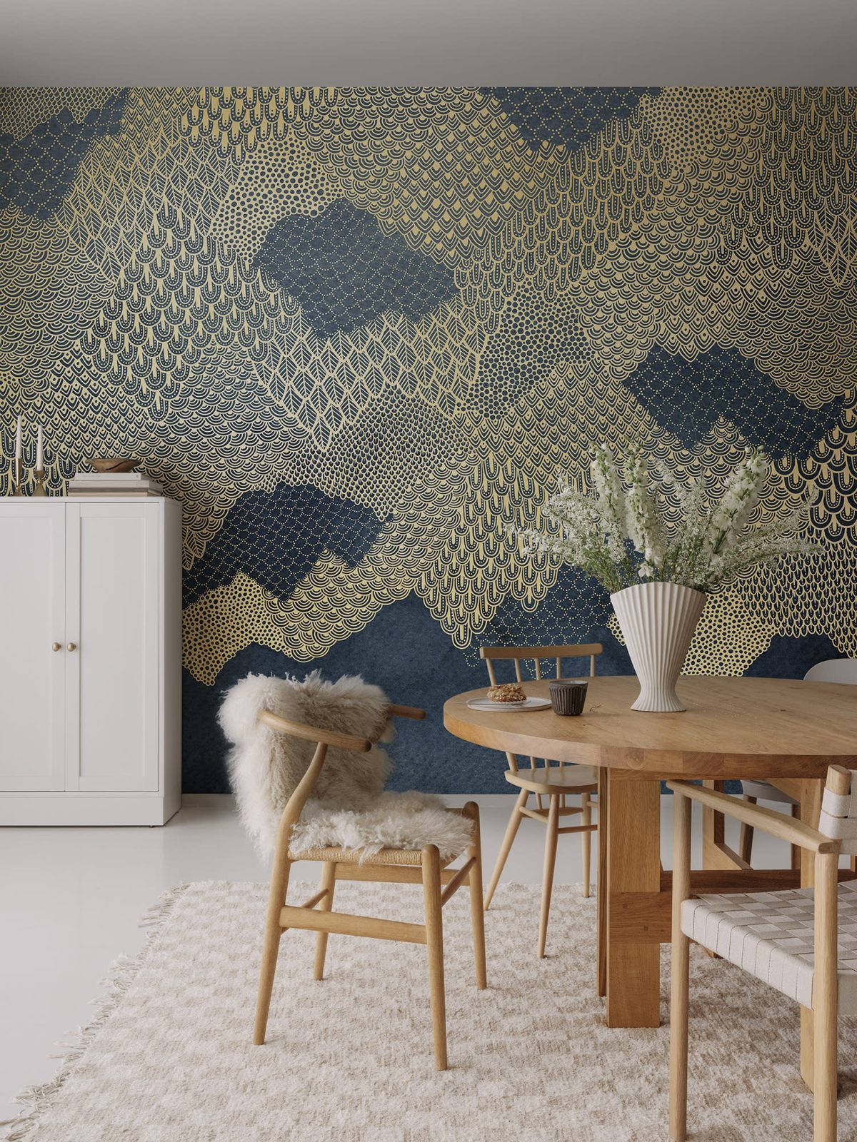 Golden Mountains, Dark Blue, Rebel Walls 3